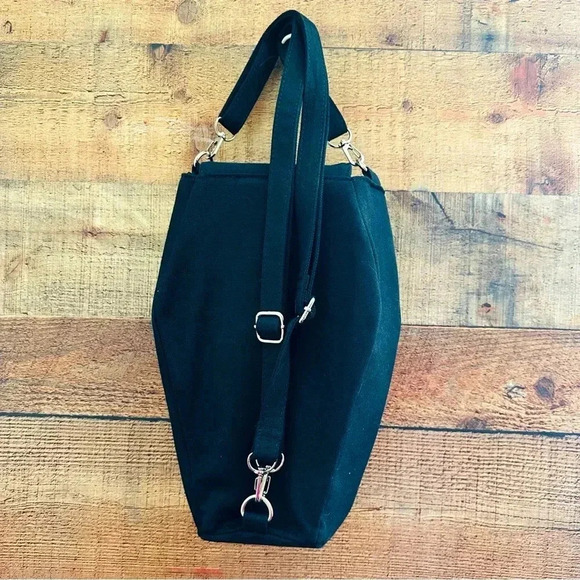 NWOT Sweet Midnight Coffin Backpack Bag With Bat - Picture 2 of 7